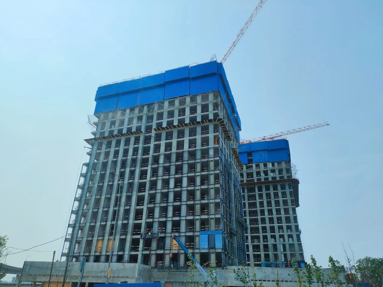 Ветрозащита для ЖК Мираполис